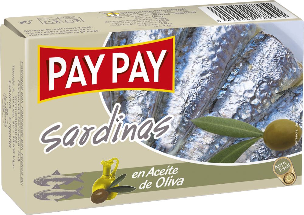 Pay Pay Sardines in Olive Oil