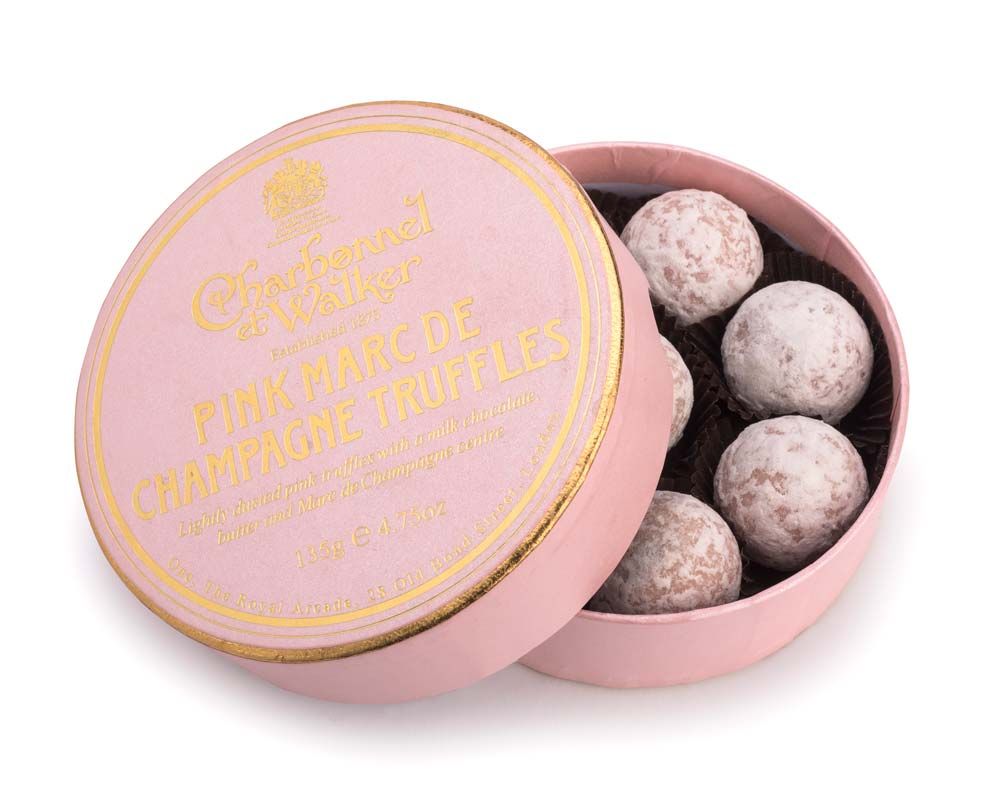 C&W Pink Champagne Truffles