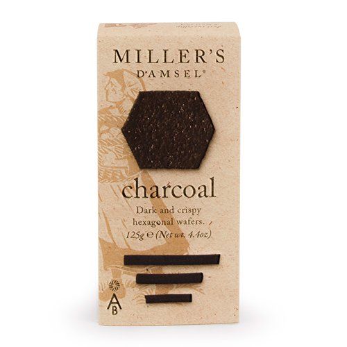 Miller's Damsel Charcoal Wafers Savoury Biscuits/Oat