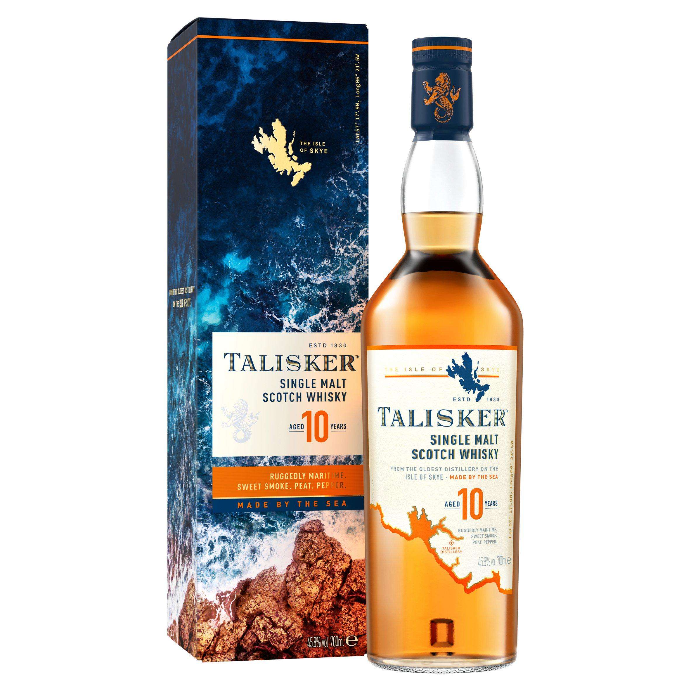 Talisker 10 Year Old Single Malt Whisky Whisky