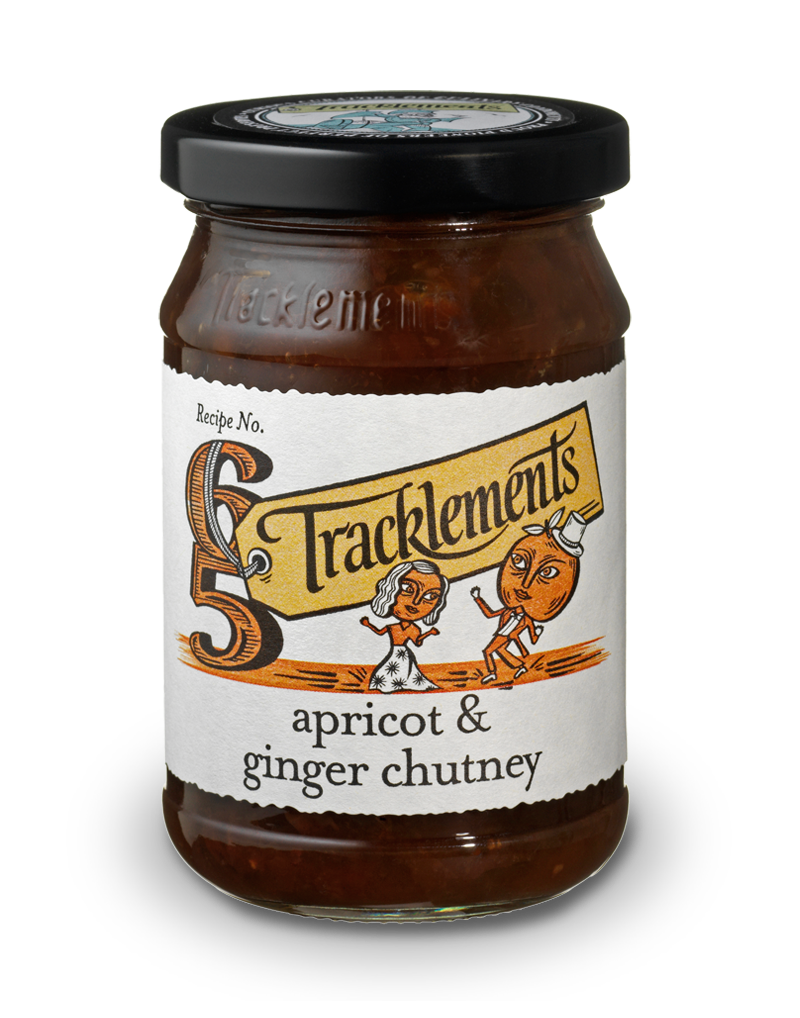 Tracklements Apricot & Ginger Chutney