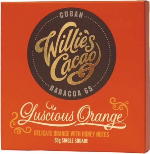 Willie's Cacao Cuban 65 Orange Chocolate Bars