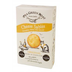Pea Green Boat Original Cheese Sables Baked Snacks