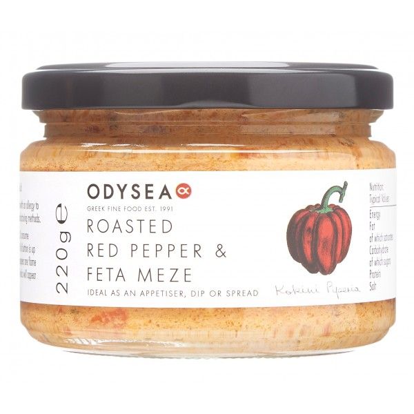 Odysea Red Pepper & Feta Meze