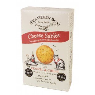 Pea Green Cheese Fennel Chilli Sables Baked Snacks