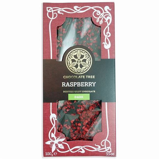 Chocolate Tree Raspberry 70% Bar Chocolate Bars