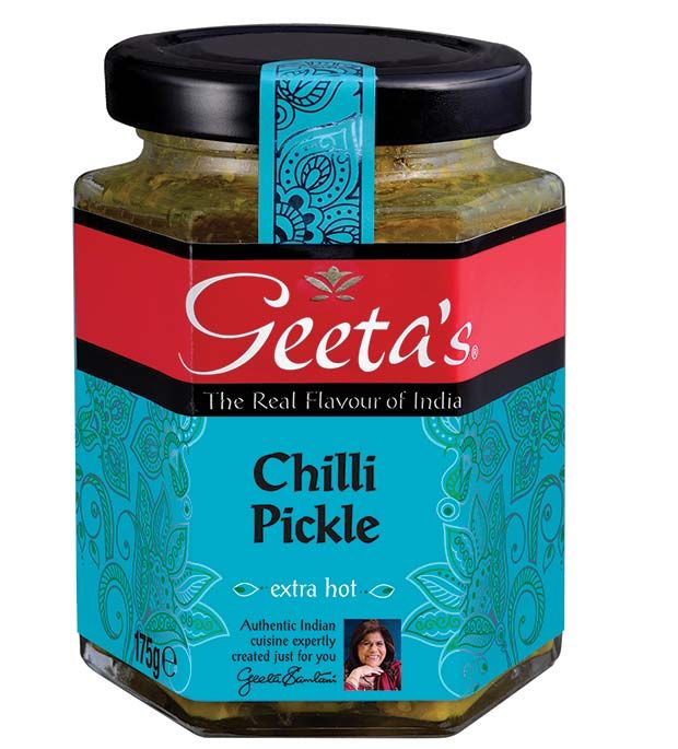 Geeta's Premium Chilli Pickle Chutneys & Relishes