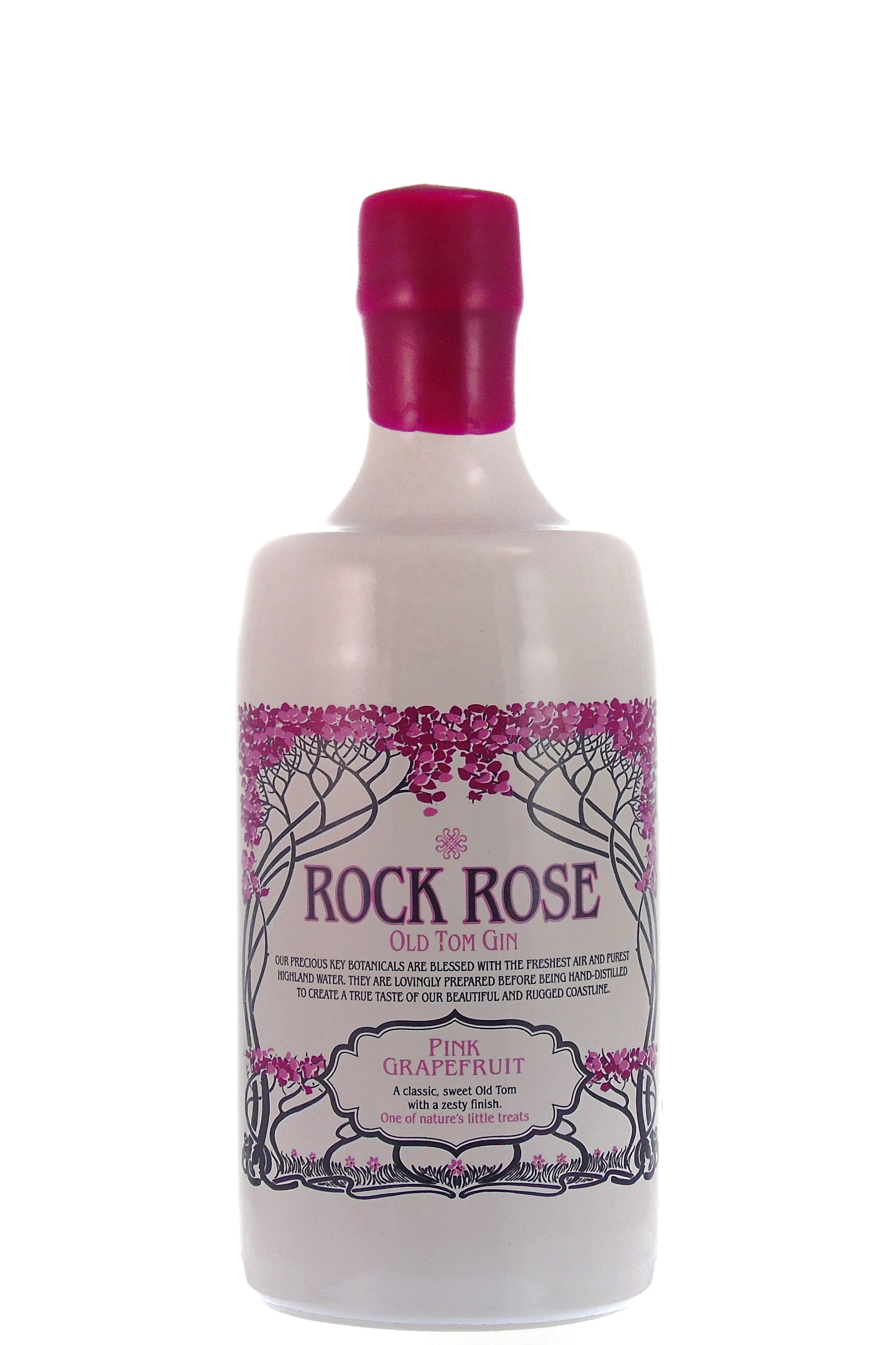 Rock Rose Old Tom Pink Grapefruit Gins & Gin Liqueurs