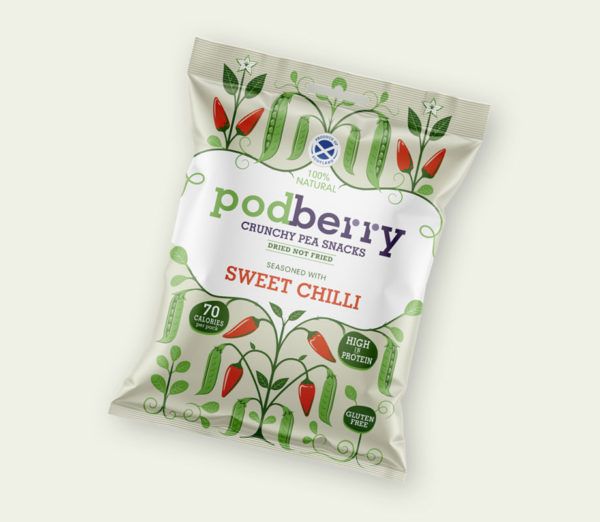 Podberry Sweet Chilli Pea Snacks