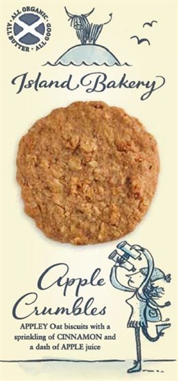 Island Bakery Apple Crumbles Sweet Biscuits