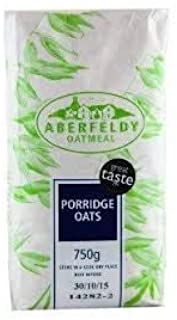 Aberfeldy Porridge Oats Breakfast Cereals