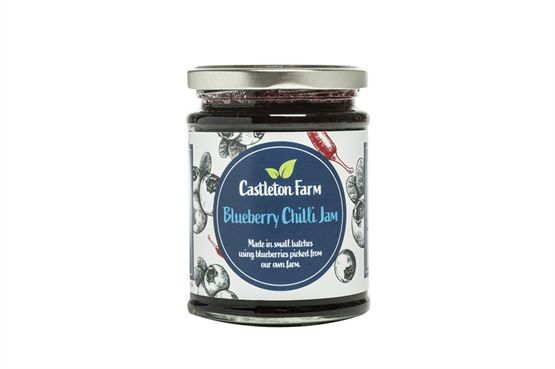 Castleton Farm Blueberry Chilli Jam Savoury Jellies & Ja