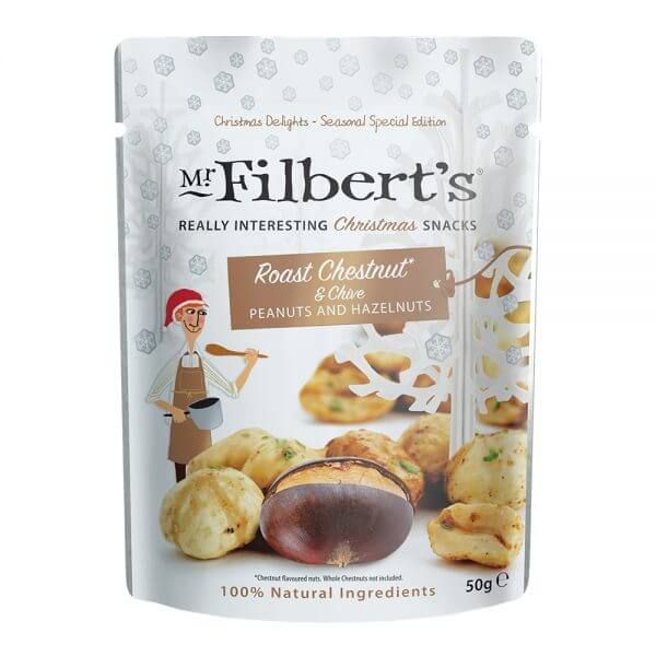 Mr Filbert's Chestnut & Chive Nuts