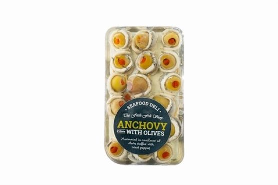 Seafood Deli Anchovy With Olives Seafood Deli Fish Seafoods