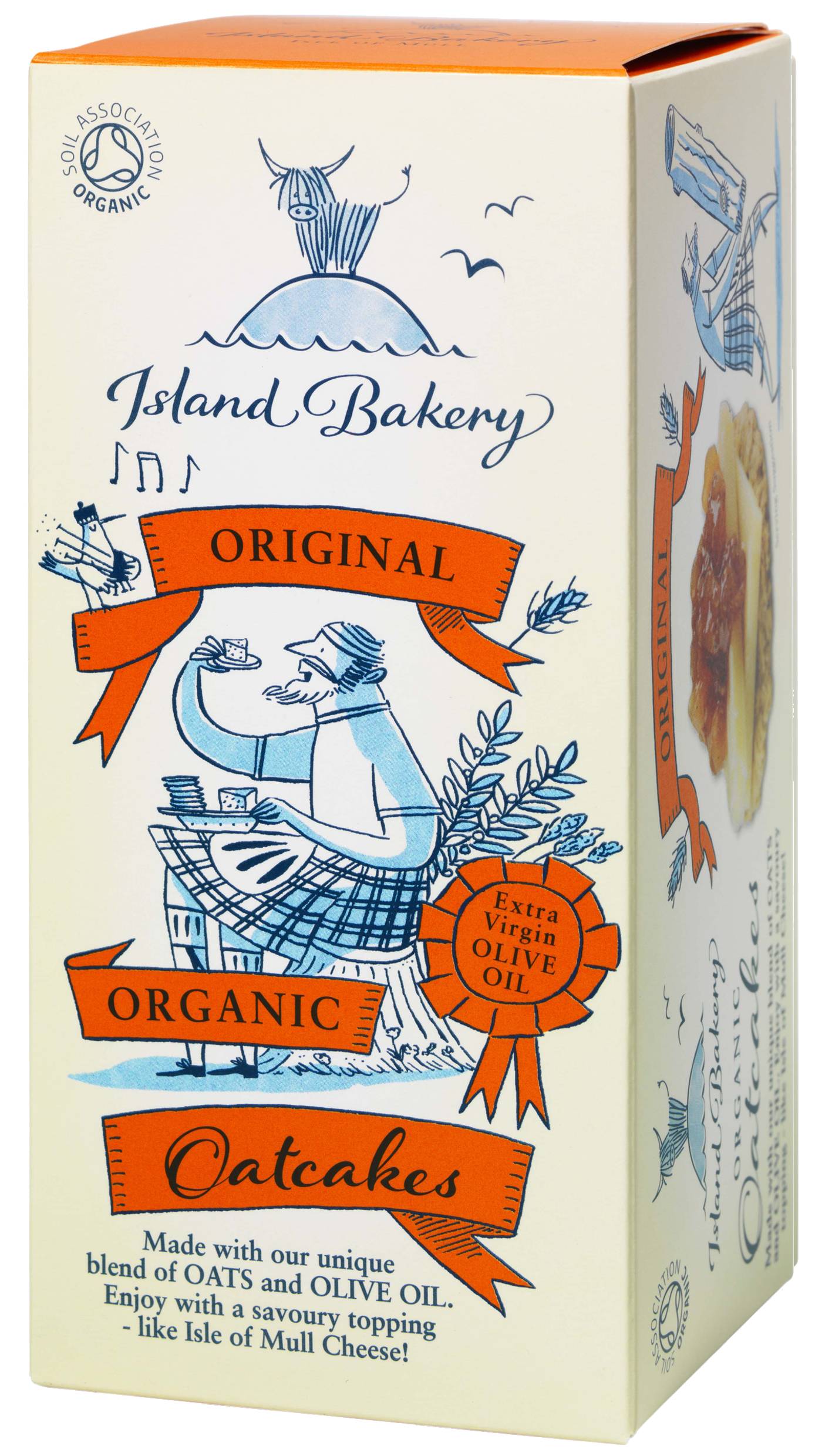Island Bakery Original Organic Oatcakes Island Bakery Savoury Biscuits/Oat