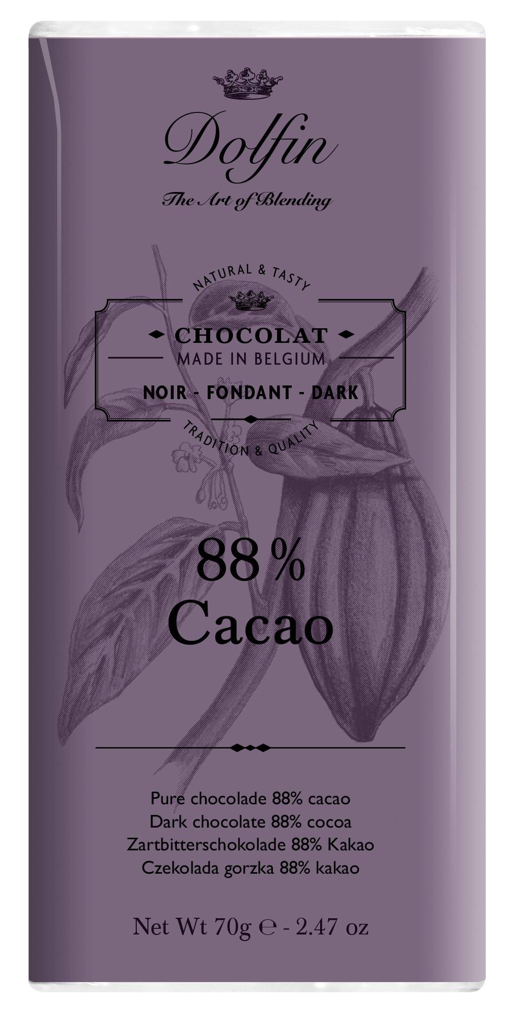 Dolfin 88% Extra Dark Chocolate