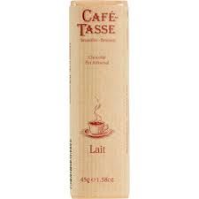 Cafe Tasse Milk Chocolate Chocolate Bars
