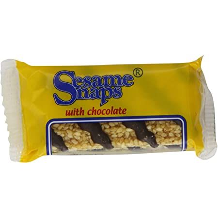Sesame Snaps with Chocolate Miscellaneous Snacks