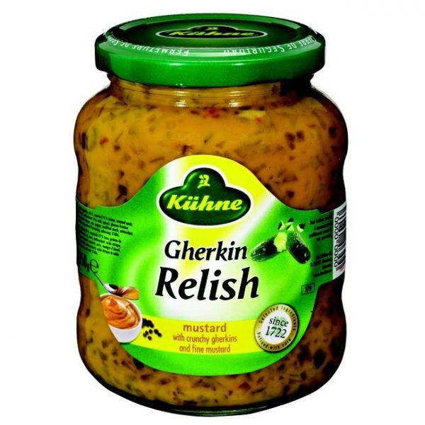 Kuhne Mustard Gherkin Relish