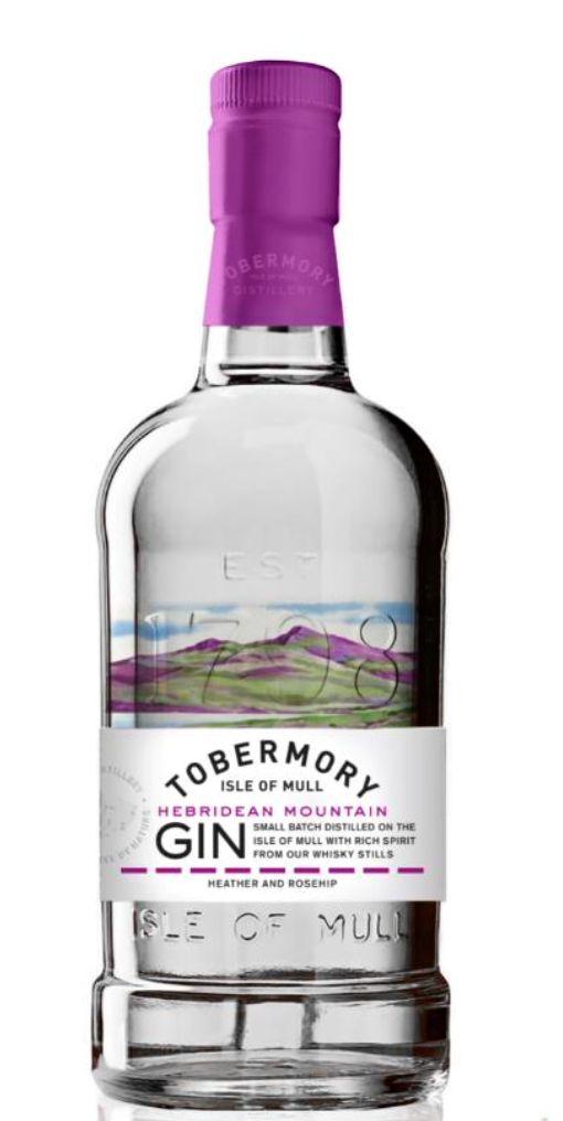 Tobermory Hebridean Mountain Gin Gins & Gin Liqueurs