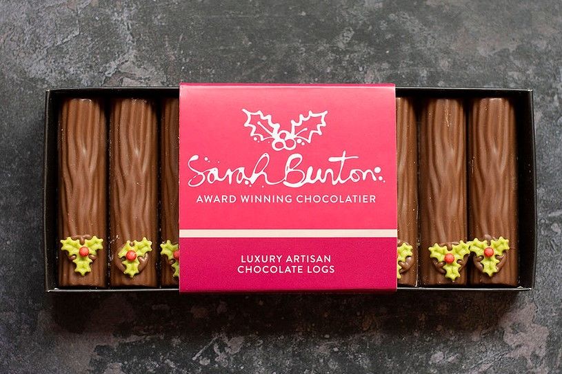 Sarah Bunton Milk Chocolate Logs