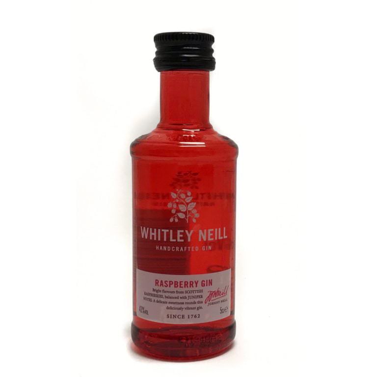 Whitley Neill Raspberry Gin Miniature Gins & Gin Liqueurs