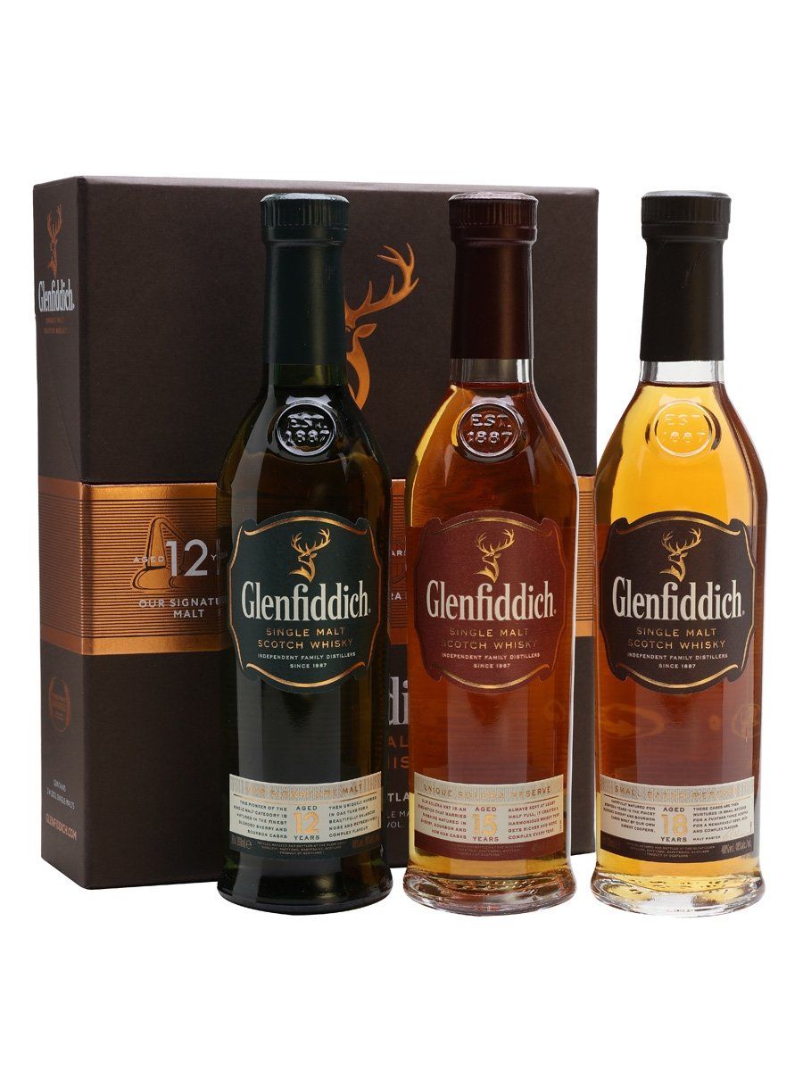 Glenfiddich Single Malt Gift Pack Whisky