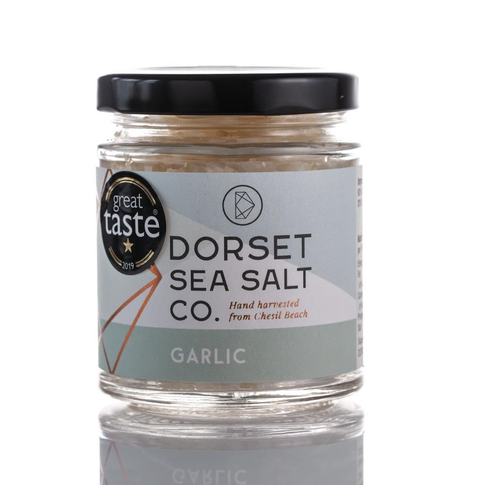 Dorset Garlic Sea Salt Flakes Salt & Pepper