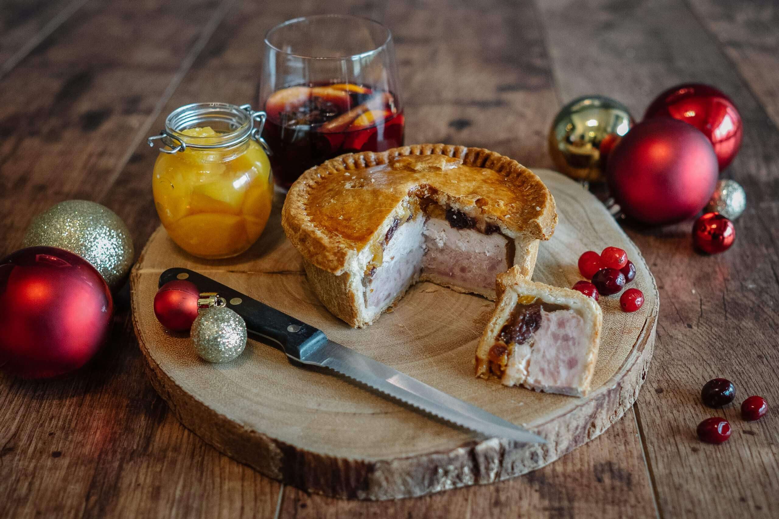 Toppings Apricot & Cranberry Pork Pie