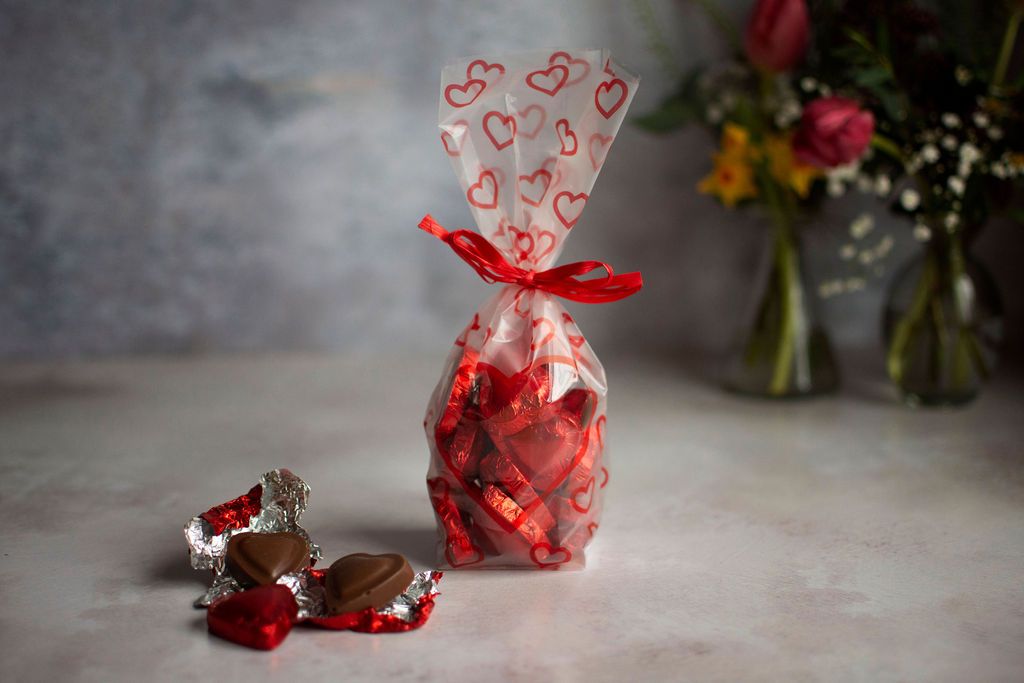 Sarah Bunton Foiled Chocolate Hearts