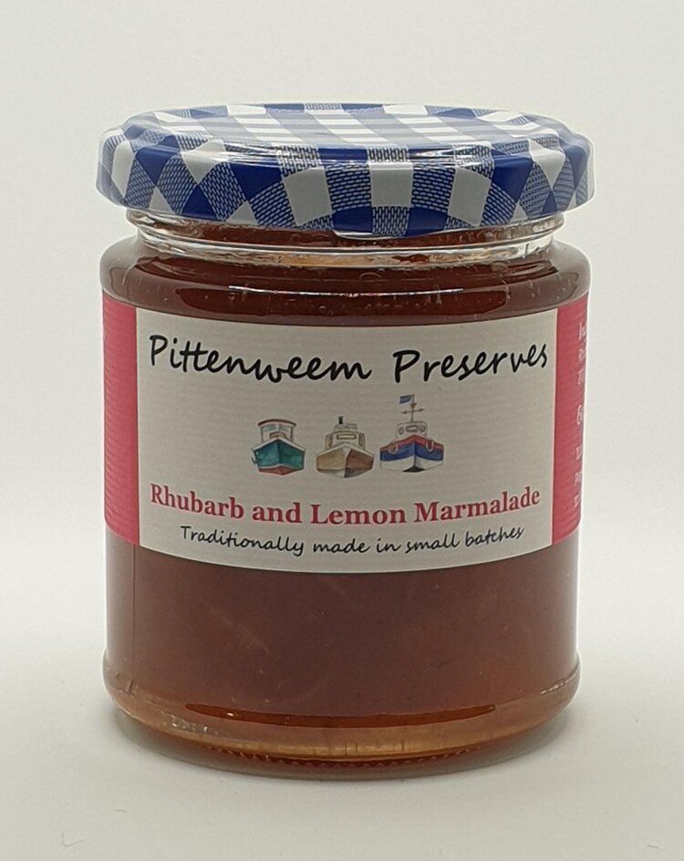 Pittenweem Rhubarb Lemon Marmalade