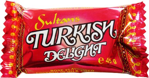 Sultans Chocolate Rose Turkish Delight Other