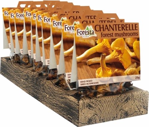 Foresta Chanterelle Forest Mushrooms