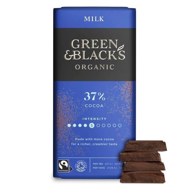 Green & Blacks Milk Chocolate Chocolate Bars