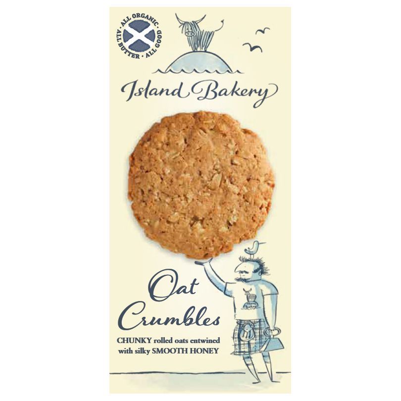 Island Bakery Oat Crumbles Sweet Biscuits