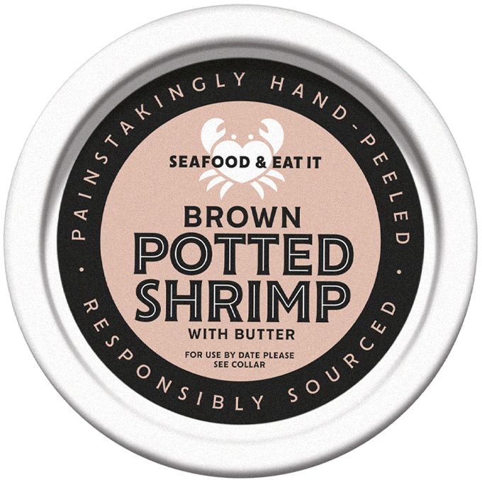 Seafood & Eat It Potted Brown Shrimp