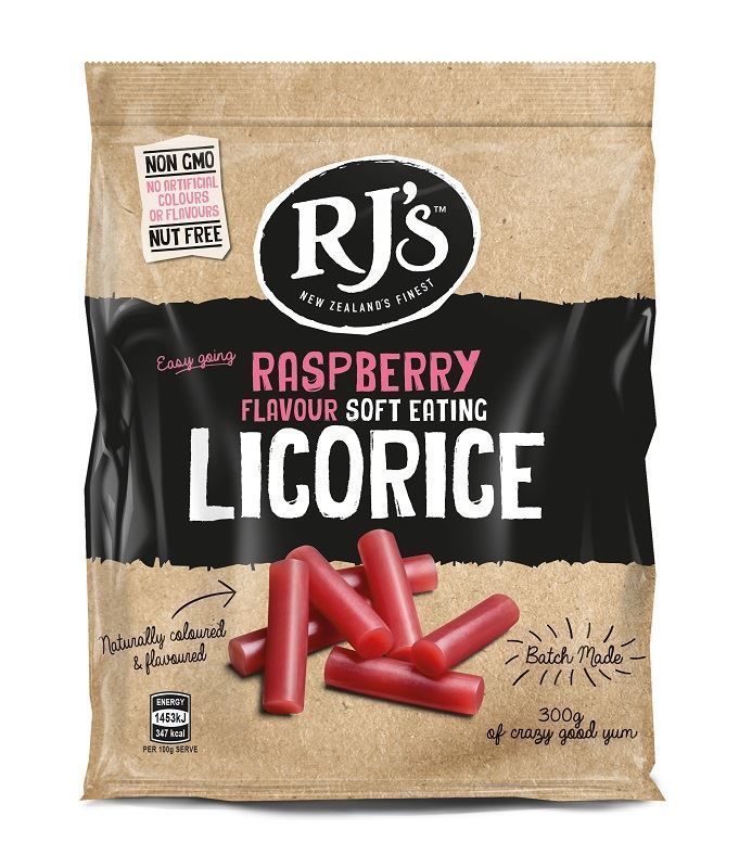 RJ's Licorice Soft Raspberry Licorice