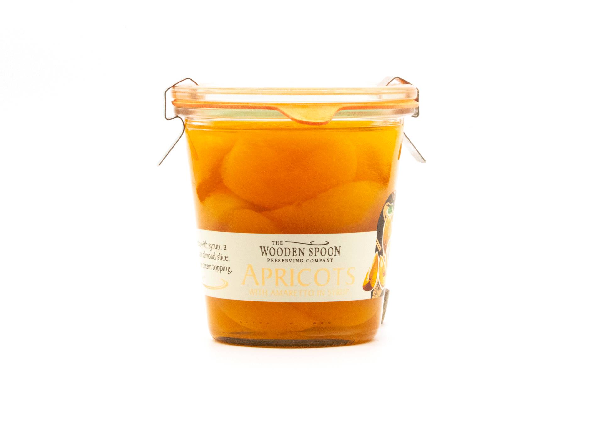 Wooden Spoon Apricots with Amaretto Preserved Fruits