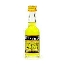 Chartreuse Yellow Liqueur Miniature