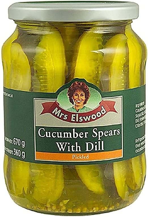 Mrs Elswood Dill Spear Cucumbers
