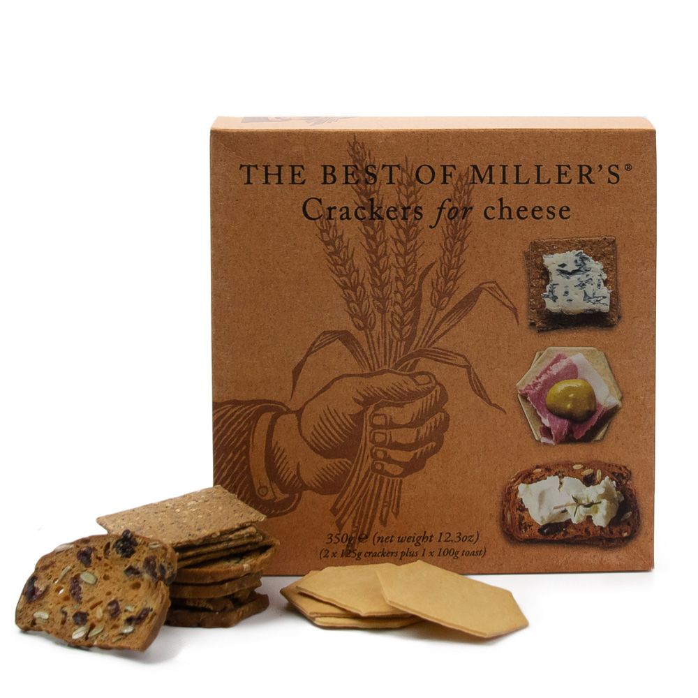 Best of Miller's Crackers Selection Savoury Biscuits/Oat