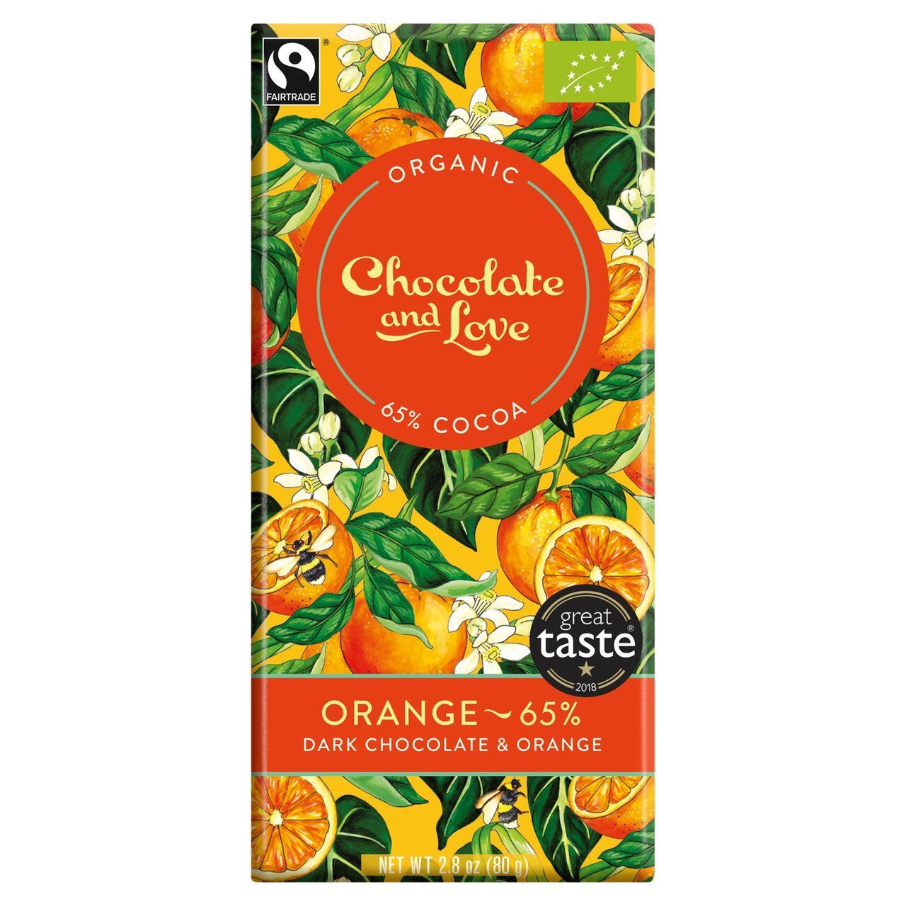 Chocolate & Love Orange 65%