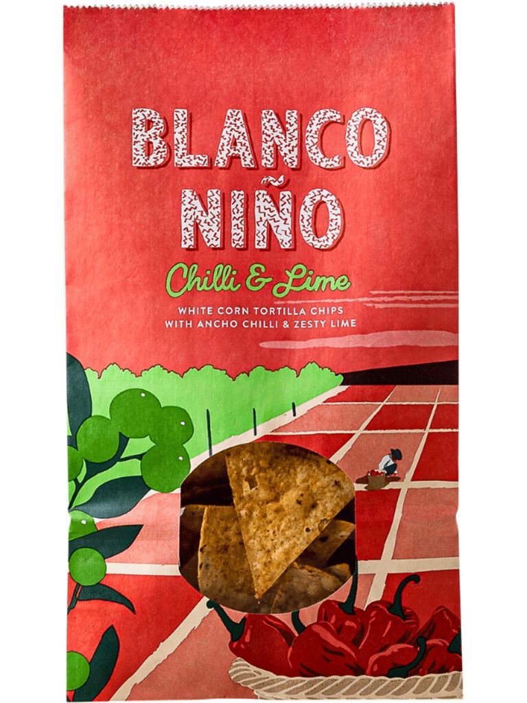 Blanco Nino Chilli & Lime Tortilla Chips Crisps