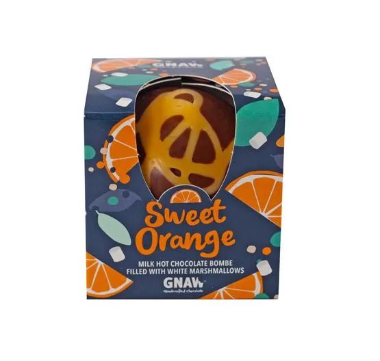 Gnaw Sweet Orange Hot Choc Bombe