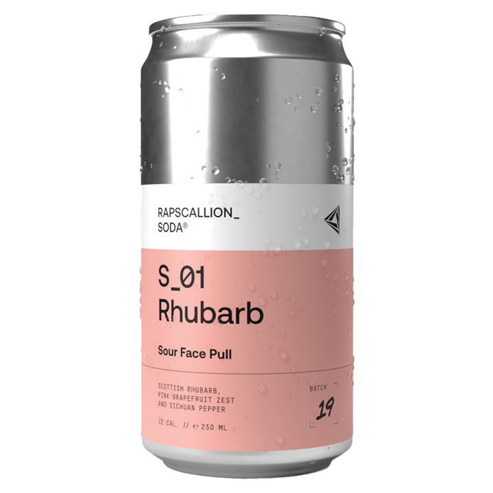 Rapscallion Scottish Rhubarb Soda Mixers & Soft Drinks