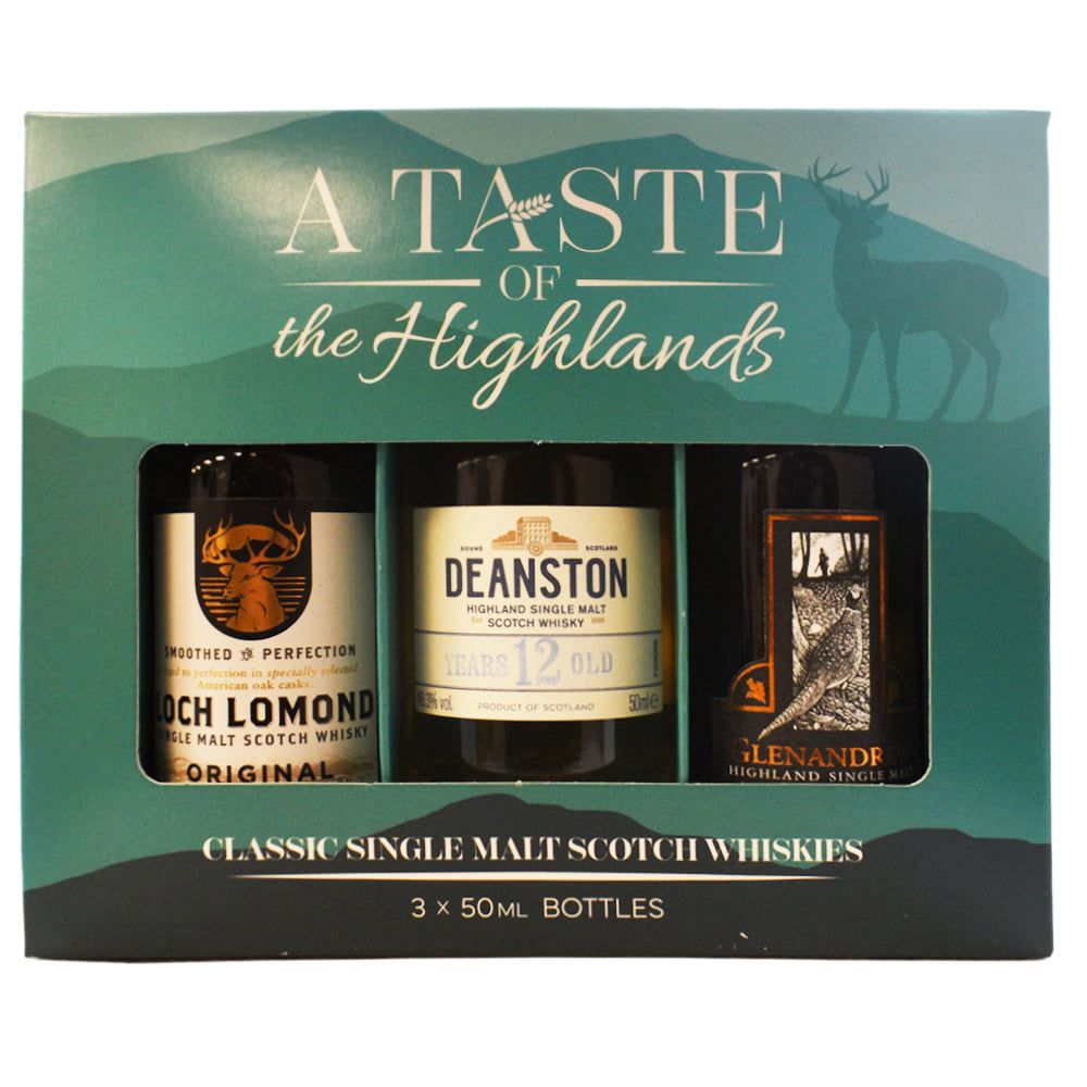 Taste of the Highlands Whisky Gift Set