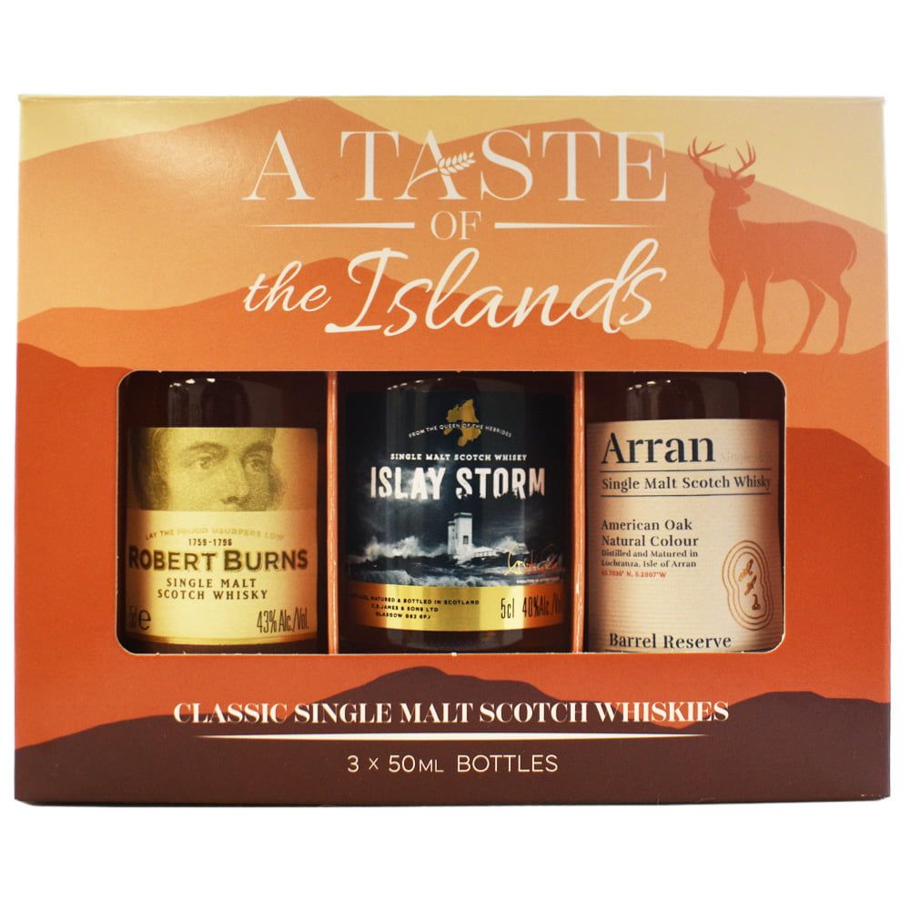 Taste of the Islands Whisky Gift Set Whisky