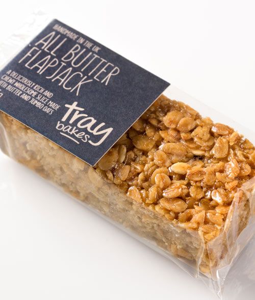 Traybakes All Butter Flapjack Sweet Biscuits