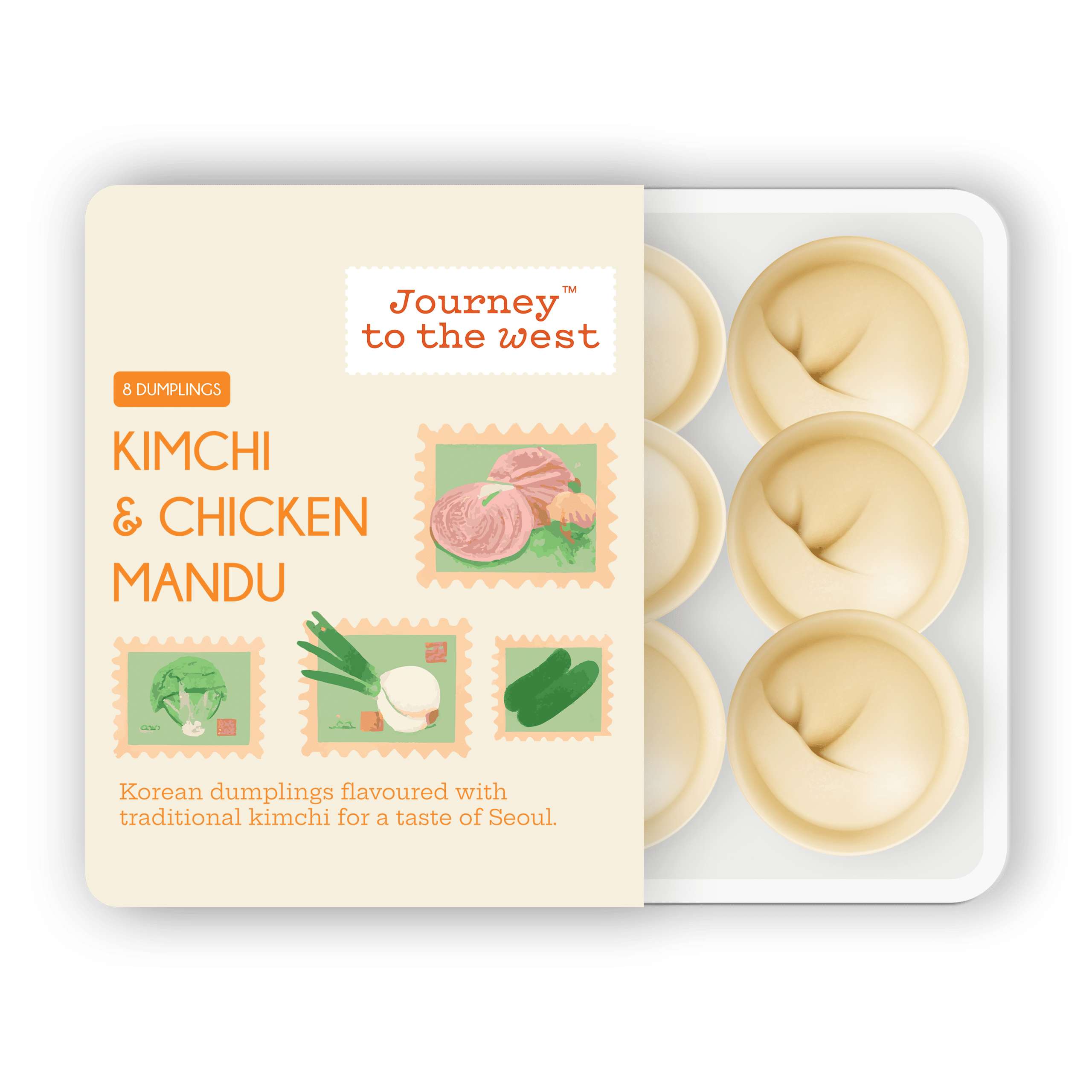 Journey Kimchi & Chicken Mandu Dumplings