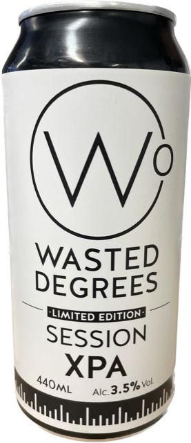 Wasted Degrees Session XPA Beers & Cider